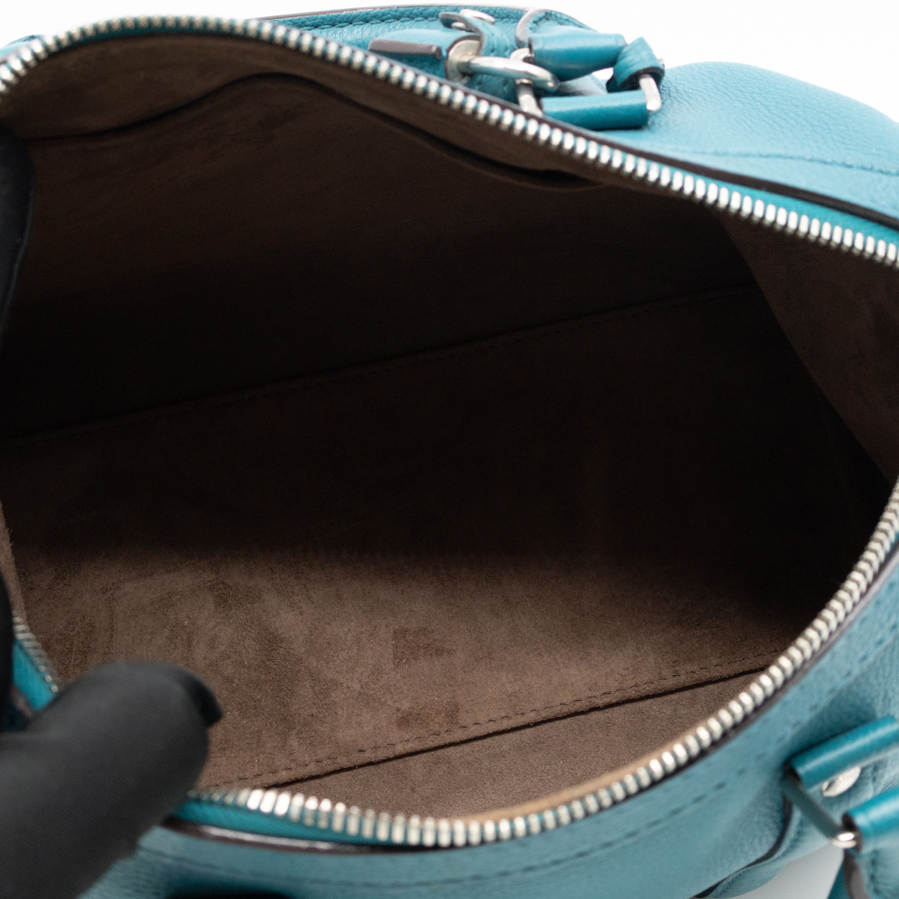 Sofia Coppola PM Bleu Canard Leather