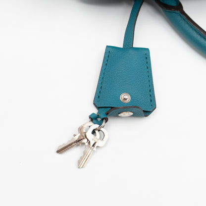 Sofia Coppola PM Bleu Canard Leather