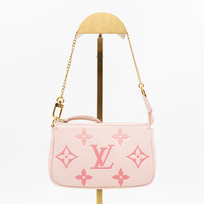 Mini Pochette Accessoires Monogram Empreinte By The Pool Pink