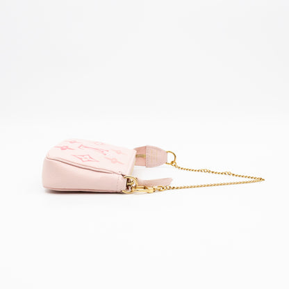 Mini Pochette Accessoires Monogram Empreinte By The Pool Pink