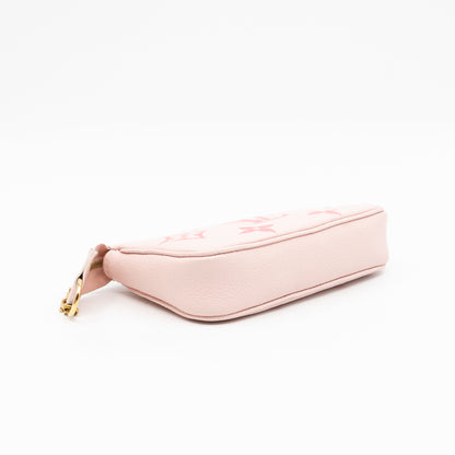 Mini Pochette Accessoires Monogram Empreinte By The Pool Pink