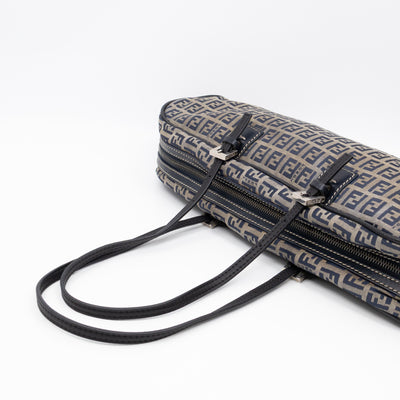 Zucchino Canvas Bag Grey & Navy