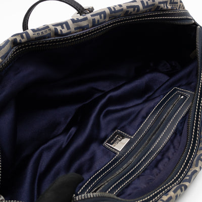 Zucchino Canvas Bag Grey & Navy