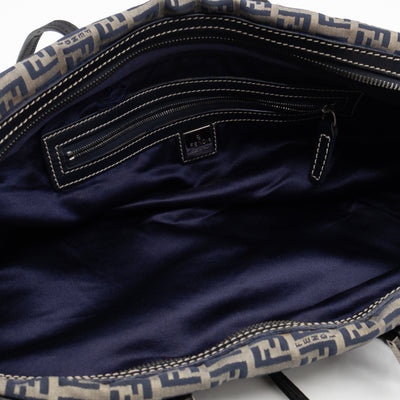 Zucchino Canvas Bag Grey & Navy