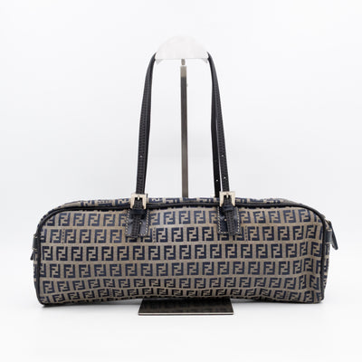 Zucchino Canvas Bag Grey & Navy