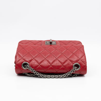 2.55 Reissue Mini Double Flap Red Leather