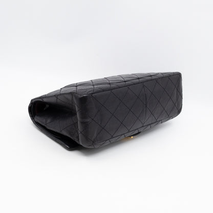 2.55 Reissue 227 Double Flap Bag Black Leather