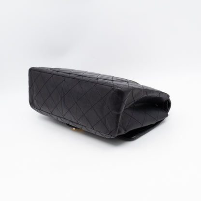2.55 Reissue 227 Double Flap Bag Black Leather