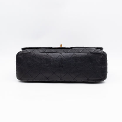 2.55 Reissue 227 Double Flap Bag Black Leather