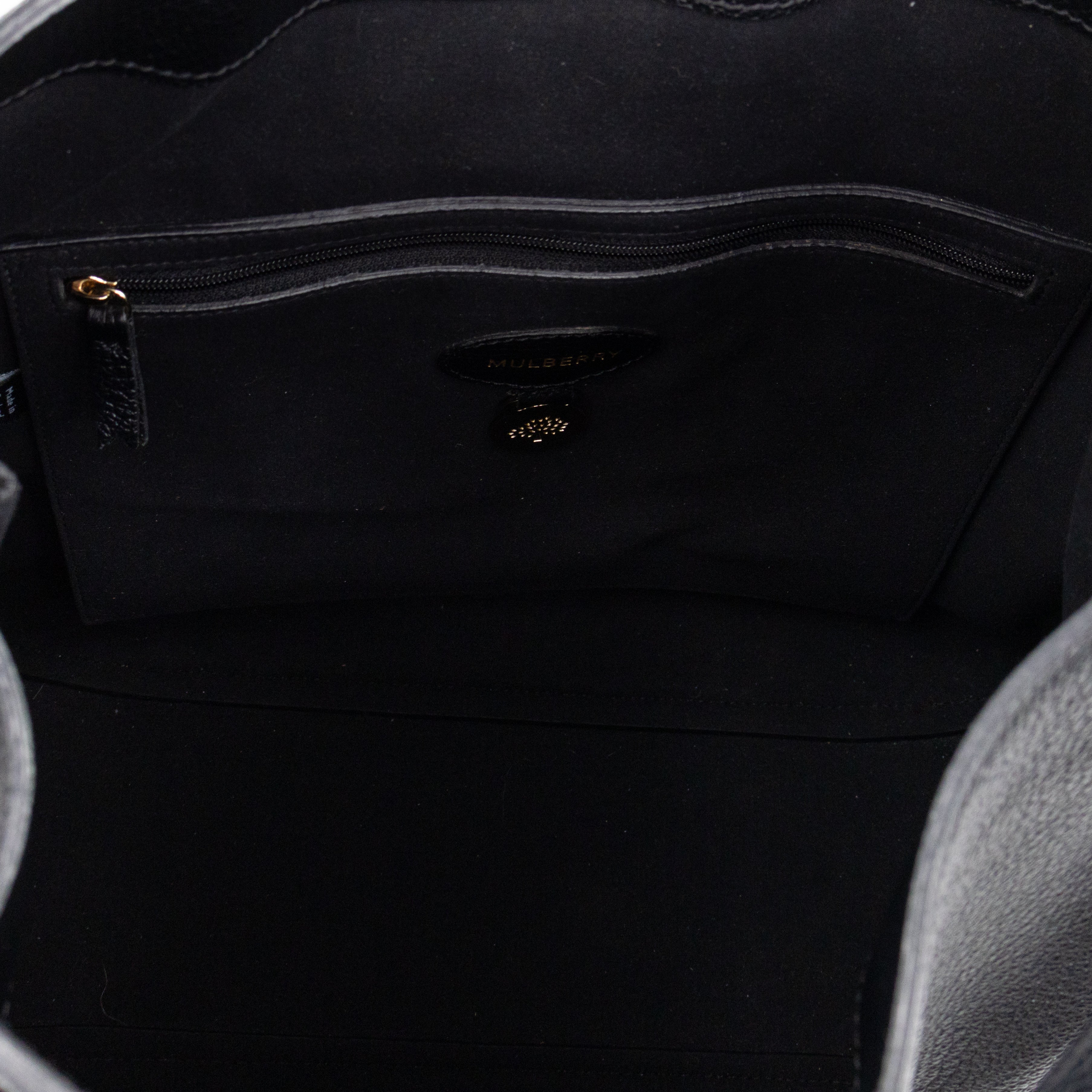 Freya Hobo Large Black Leather