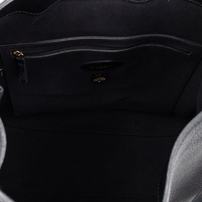 Freya Hobo Large Black Leather