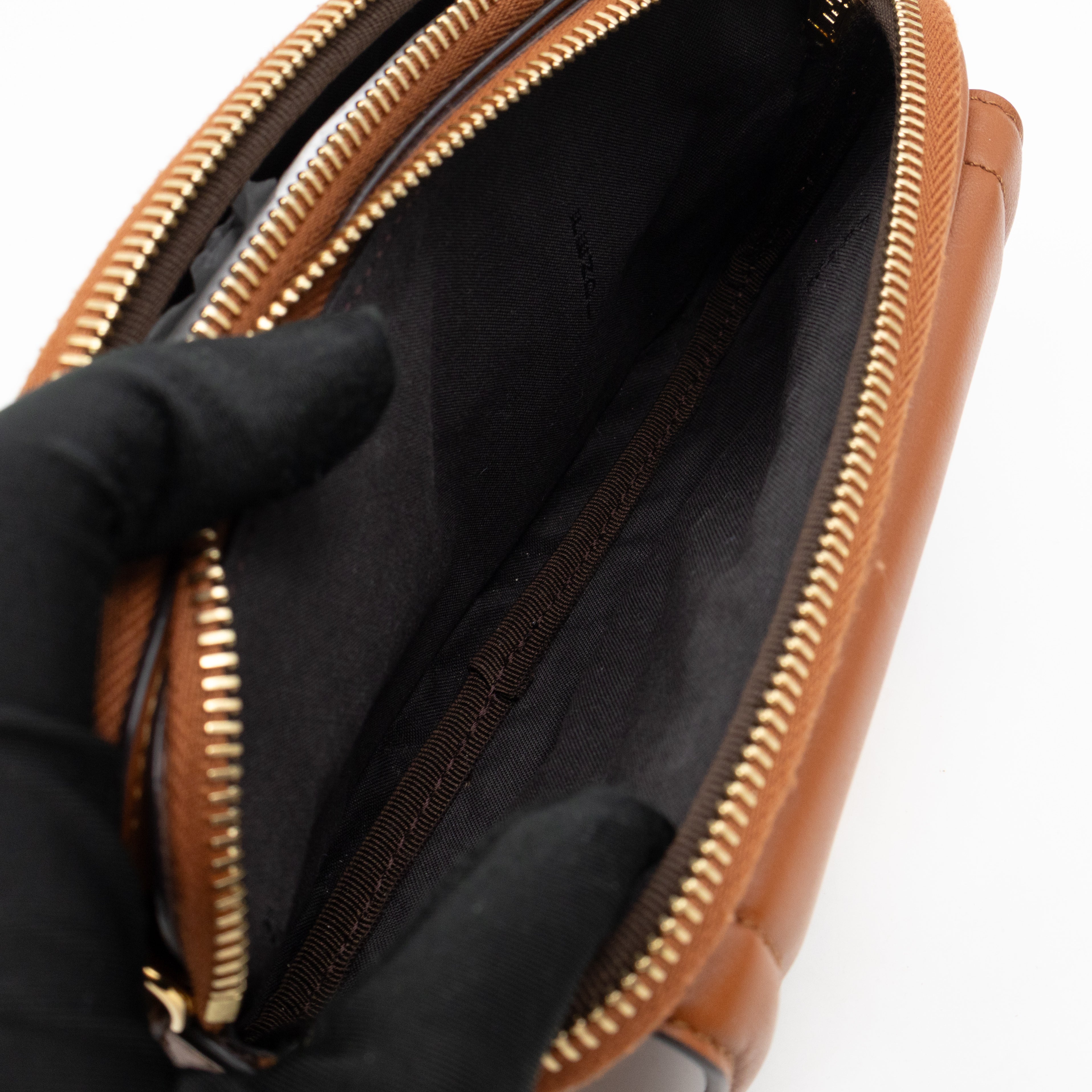 Easy 2 Baguette Matte Brandy Leather
