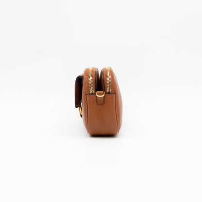 Easy 2 Baguette Matte Brandy Leather
