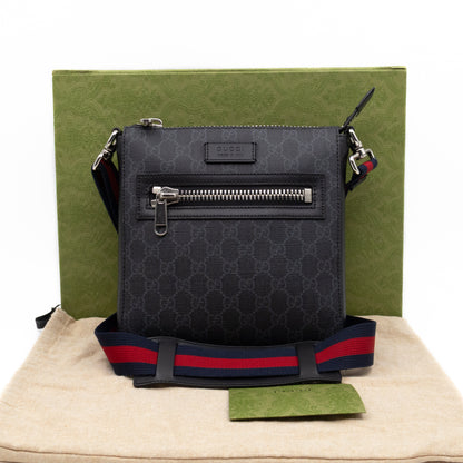 Small Messenger GG Supreme Black