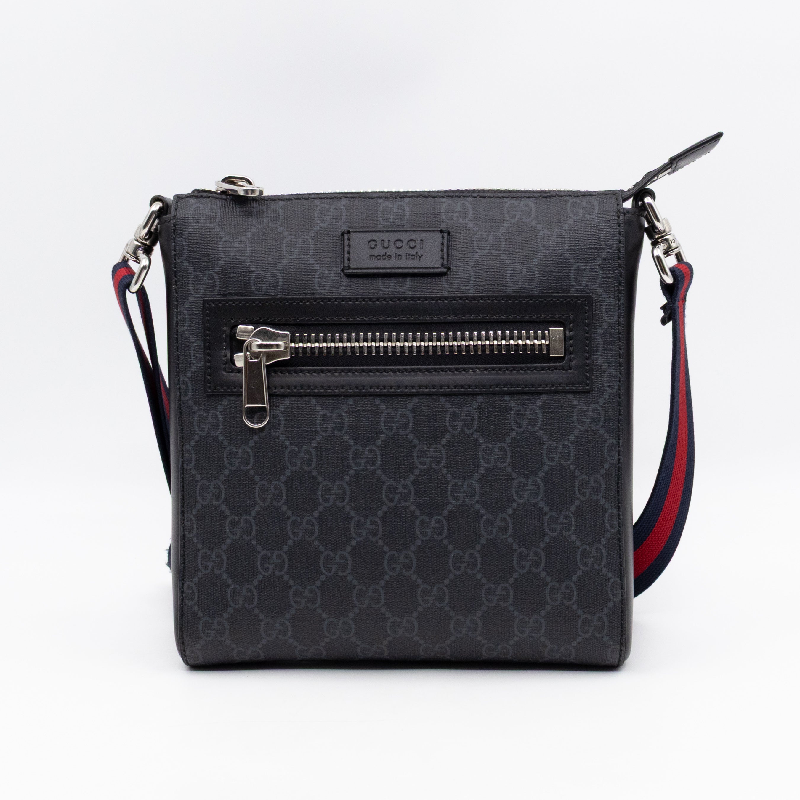 Small Messenger GG Supreme Black