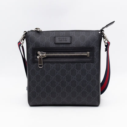 Small Messenger GG Supreme Black