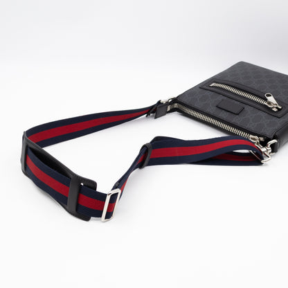 Small Messenger GG Supreme Black