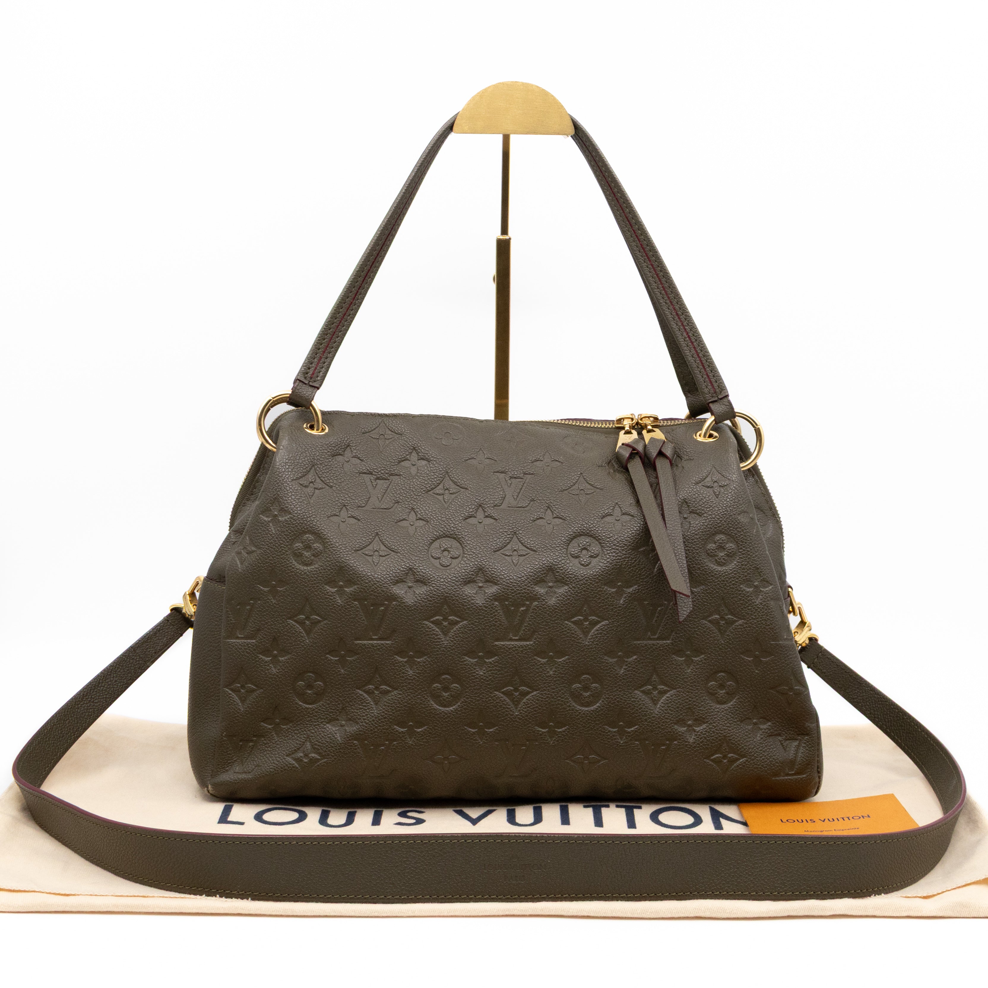 Ponthieu PM Green Monogram Empreinte