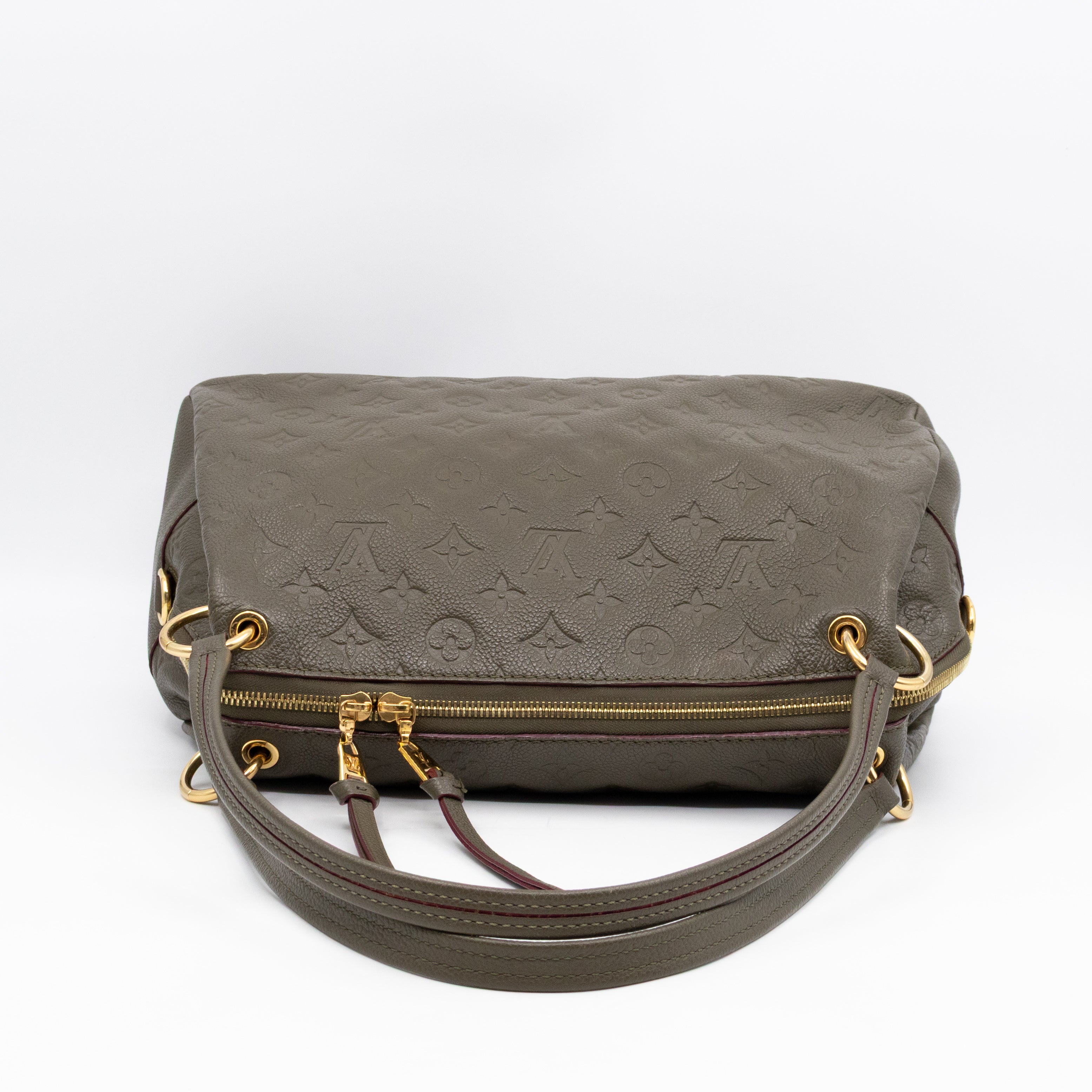 Ponthieu PM Green Monogram Empreinte