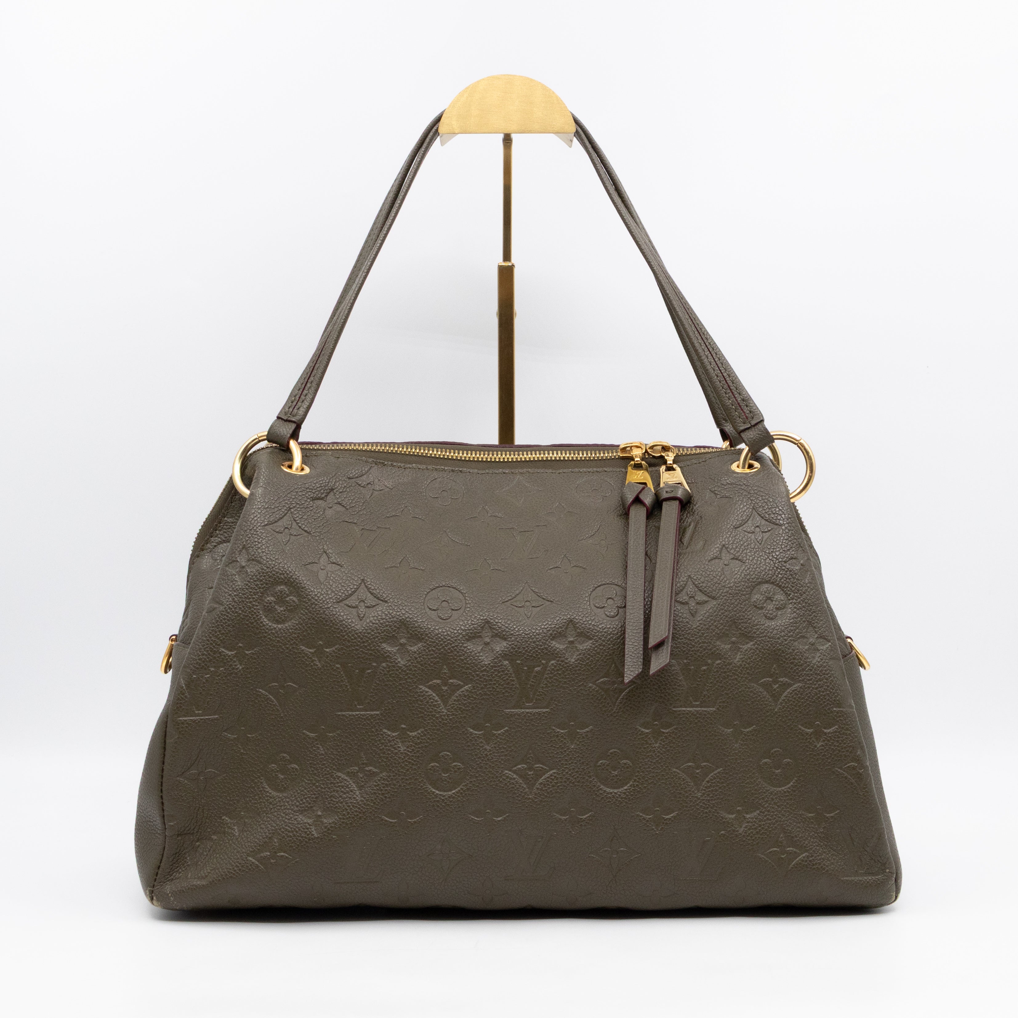 Ponthieu PM Green Monogram Empreinte