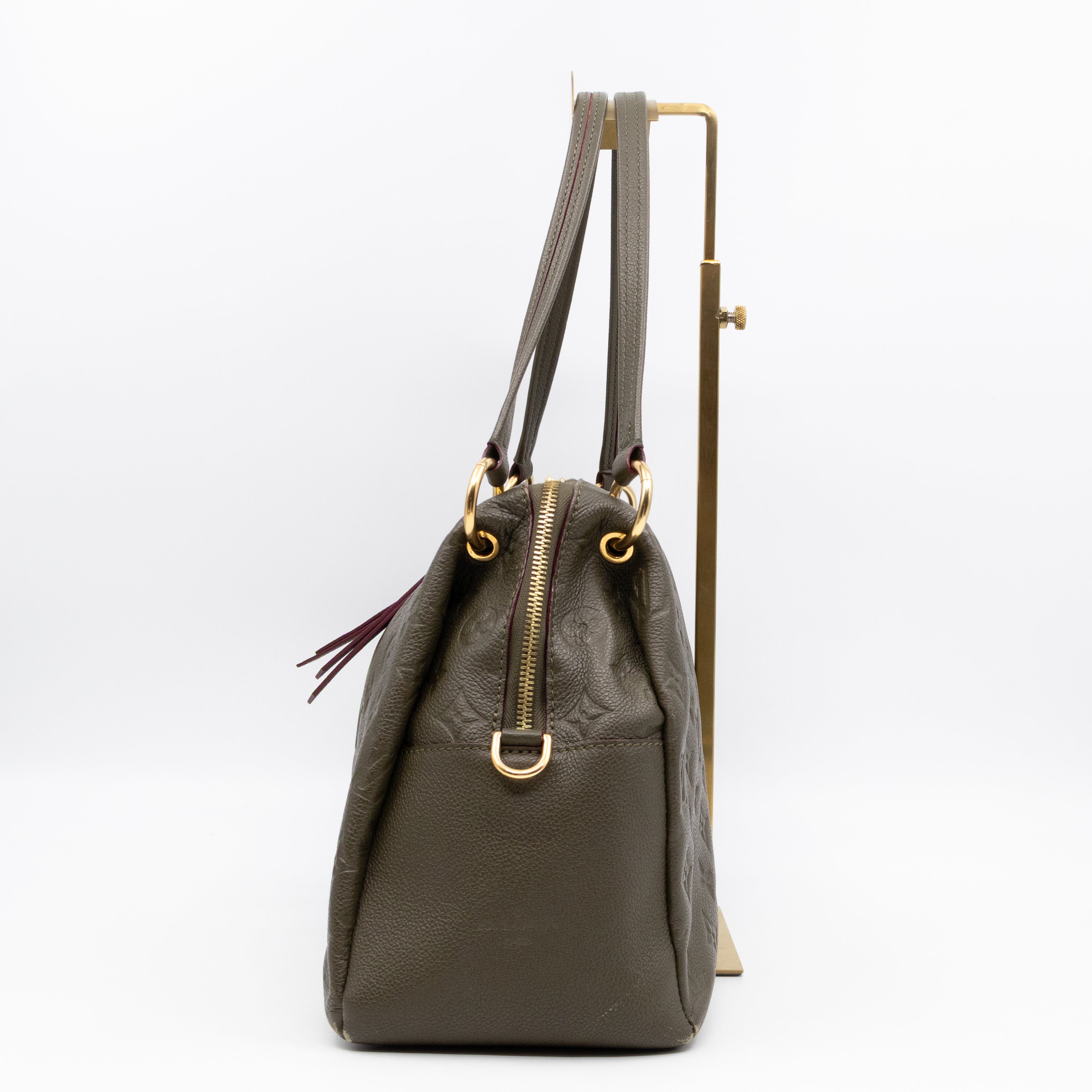 Ponthieu PM Green Monogram Empreinte