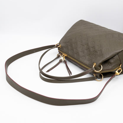 Ponthieu PM Green Monogram Empreinte