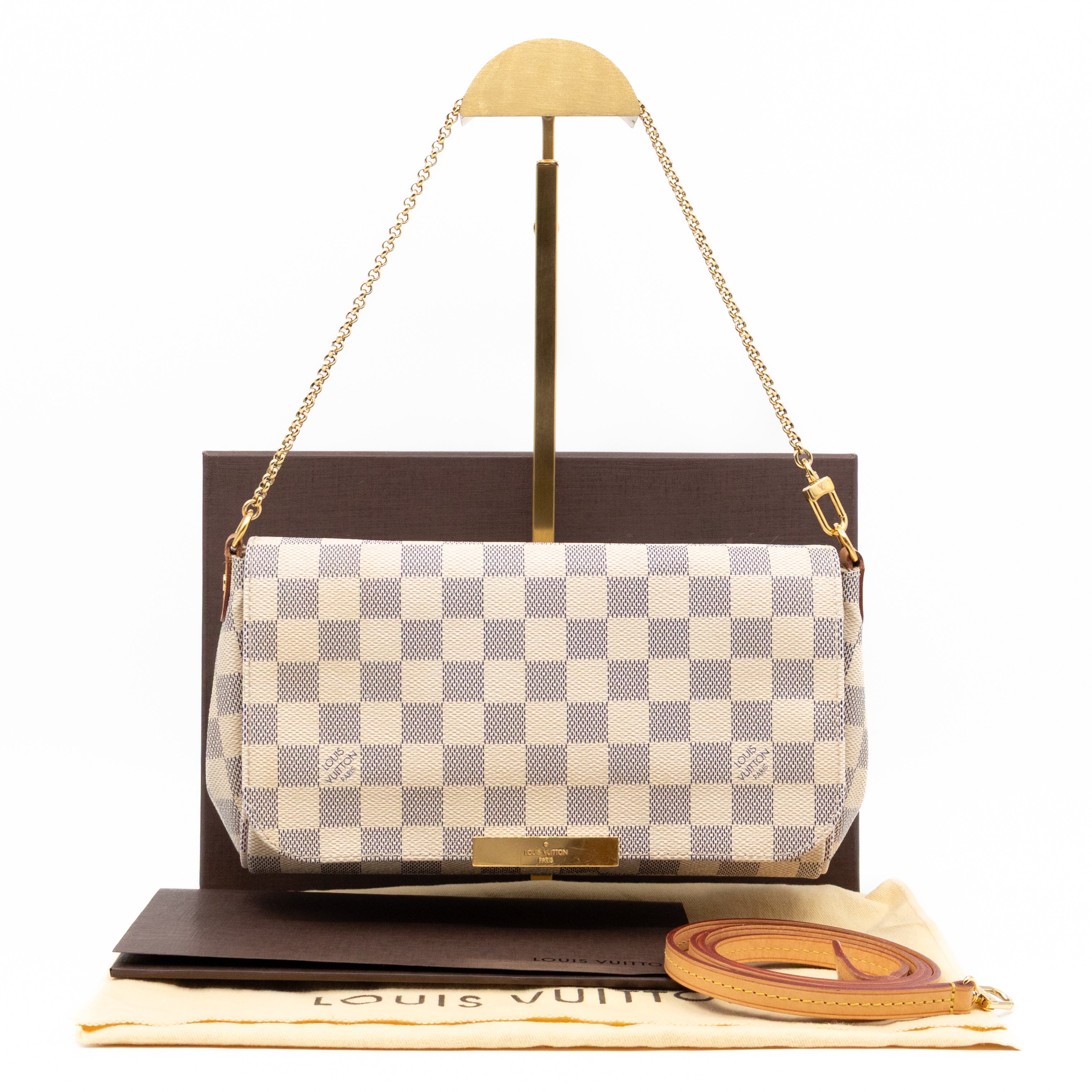 Favorite MM Damier Azur