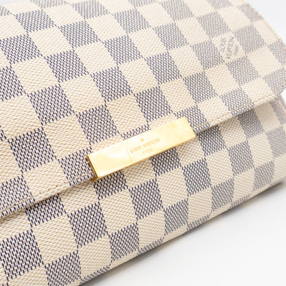 Favorite MM Damier Azur