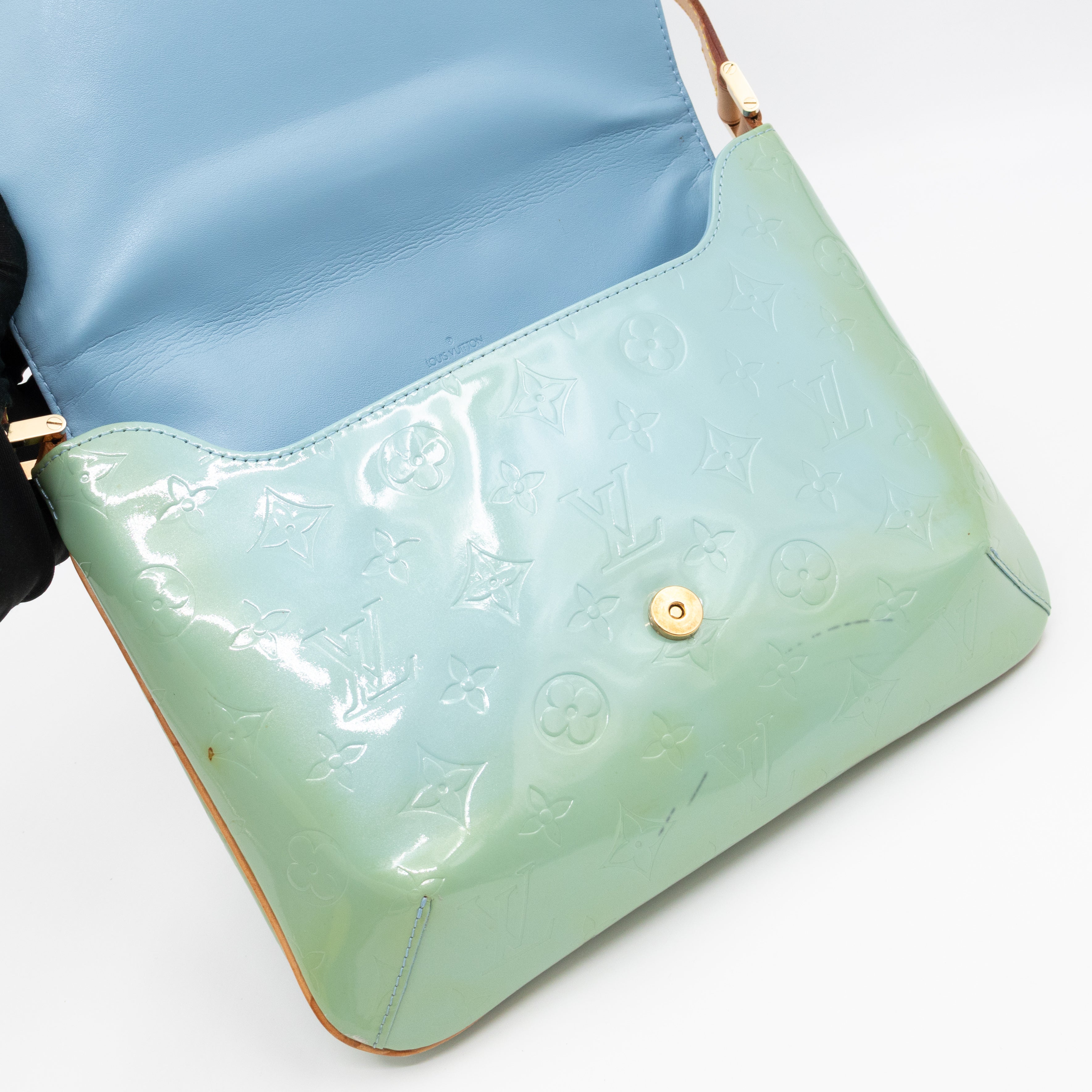 Musette Thompson Street Green & Blue Vernis