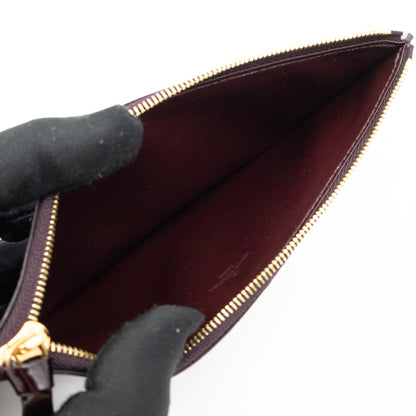 Pochette Felicie Vernis Amarante