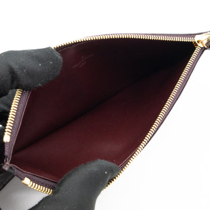 Pochette Felicie Vernis Amarante