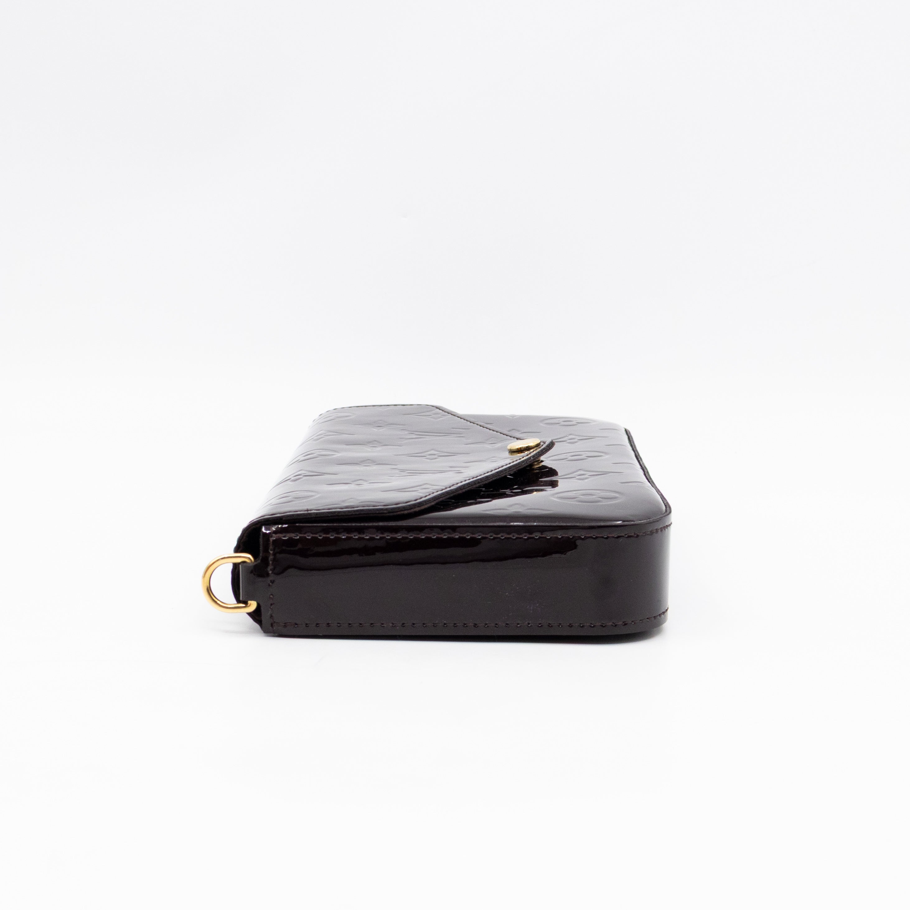 Pochette Felicie Vernis Amarante