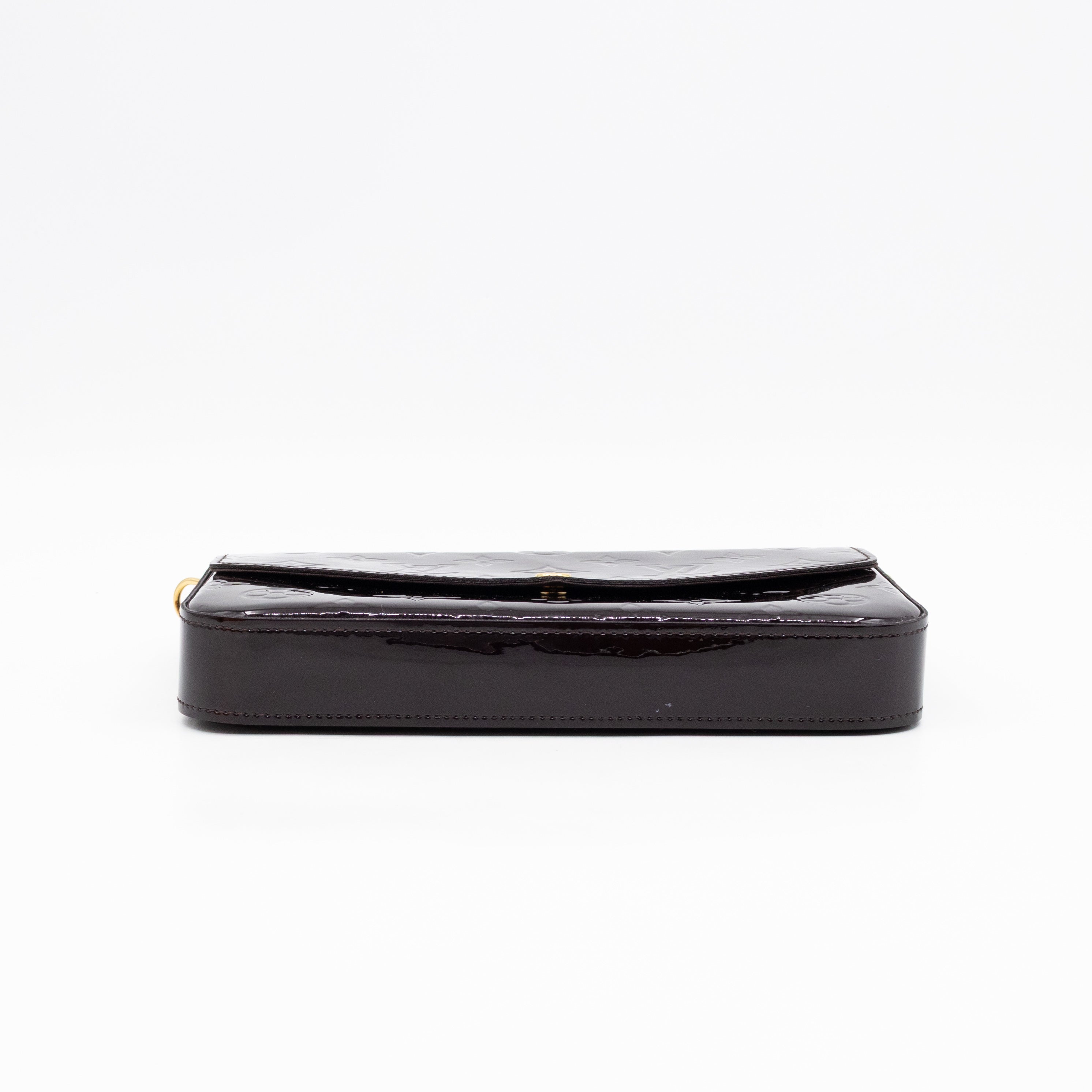 Pochette Felicie Vernis Amarante