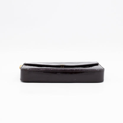 Pochette Felicie Vernis Amarante