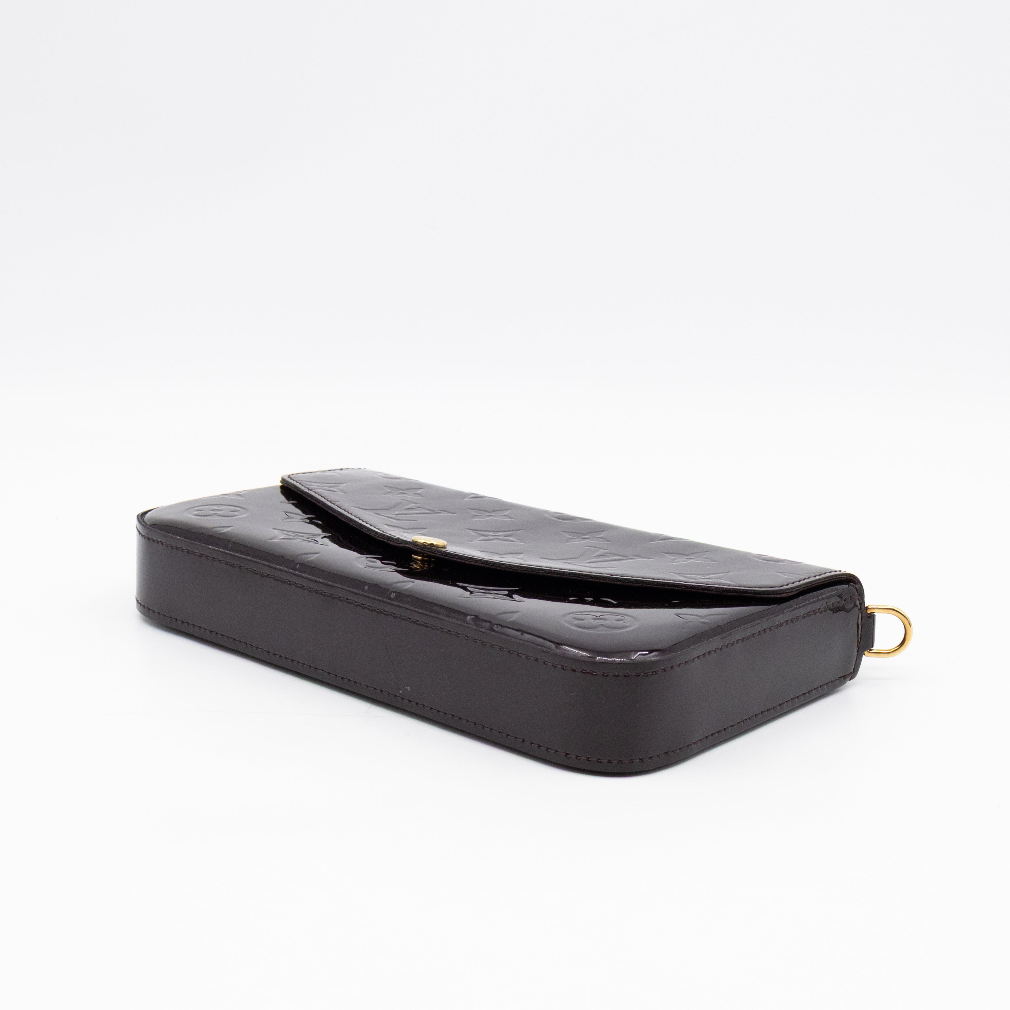 Pochette Felicie Vernis Amarante