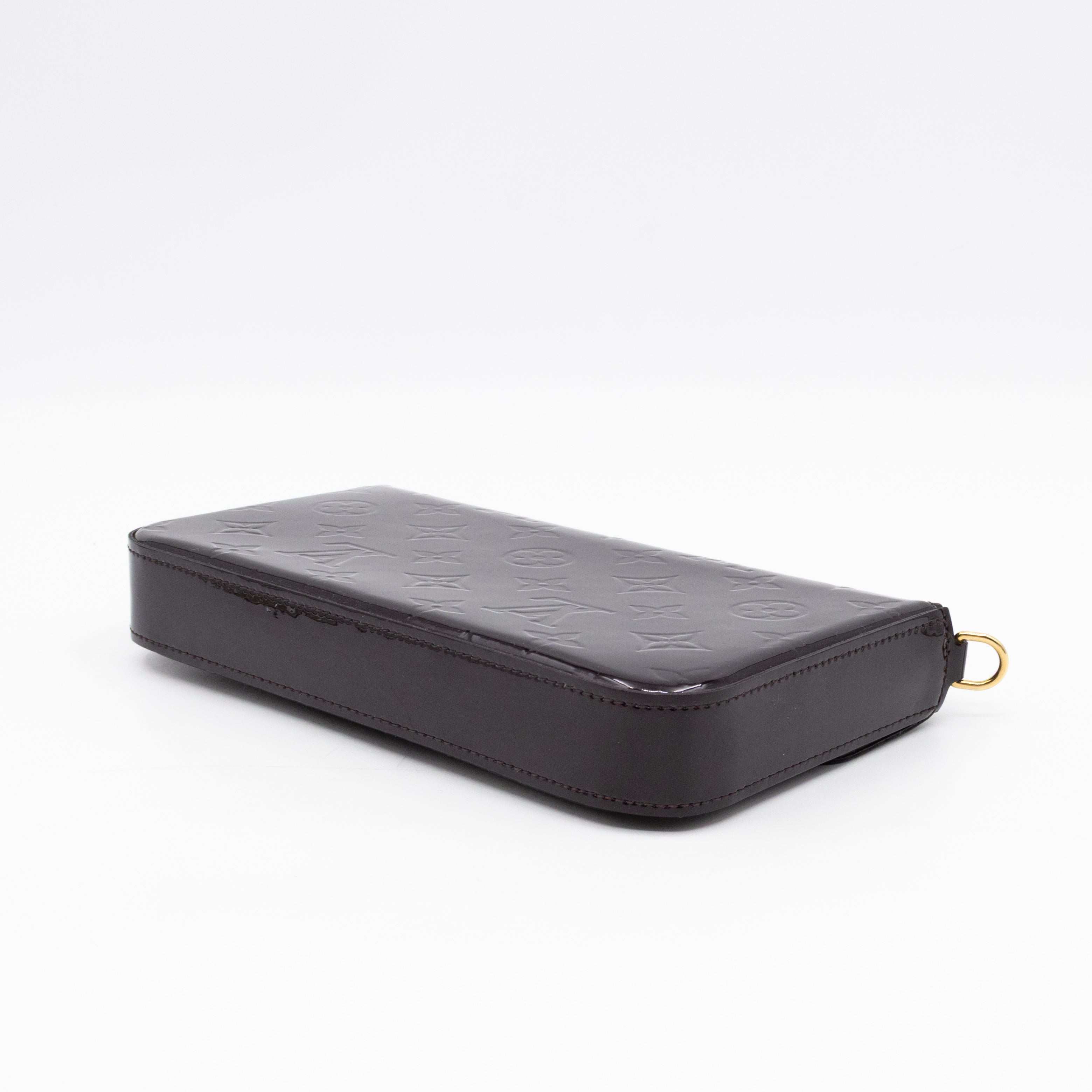 Pochette Felicie Vernis Amarante