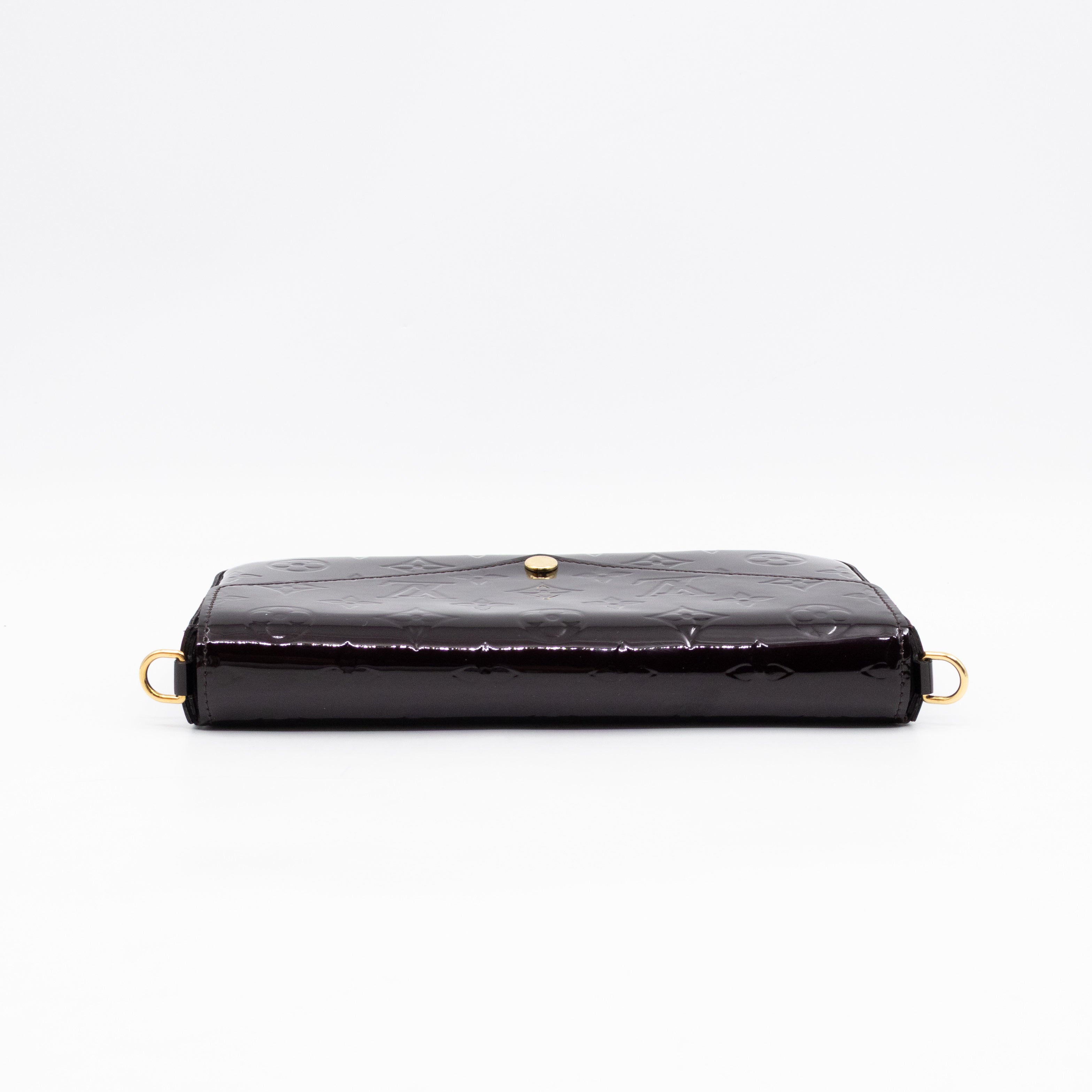 Pochette Felicie Vernis Amarante