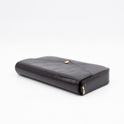 Pochette Felicie Vernis Amarante