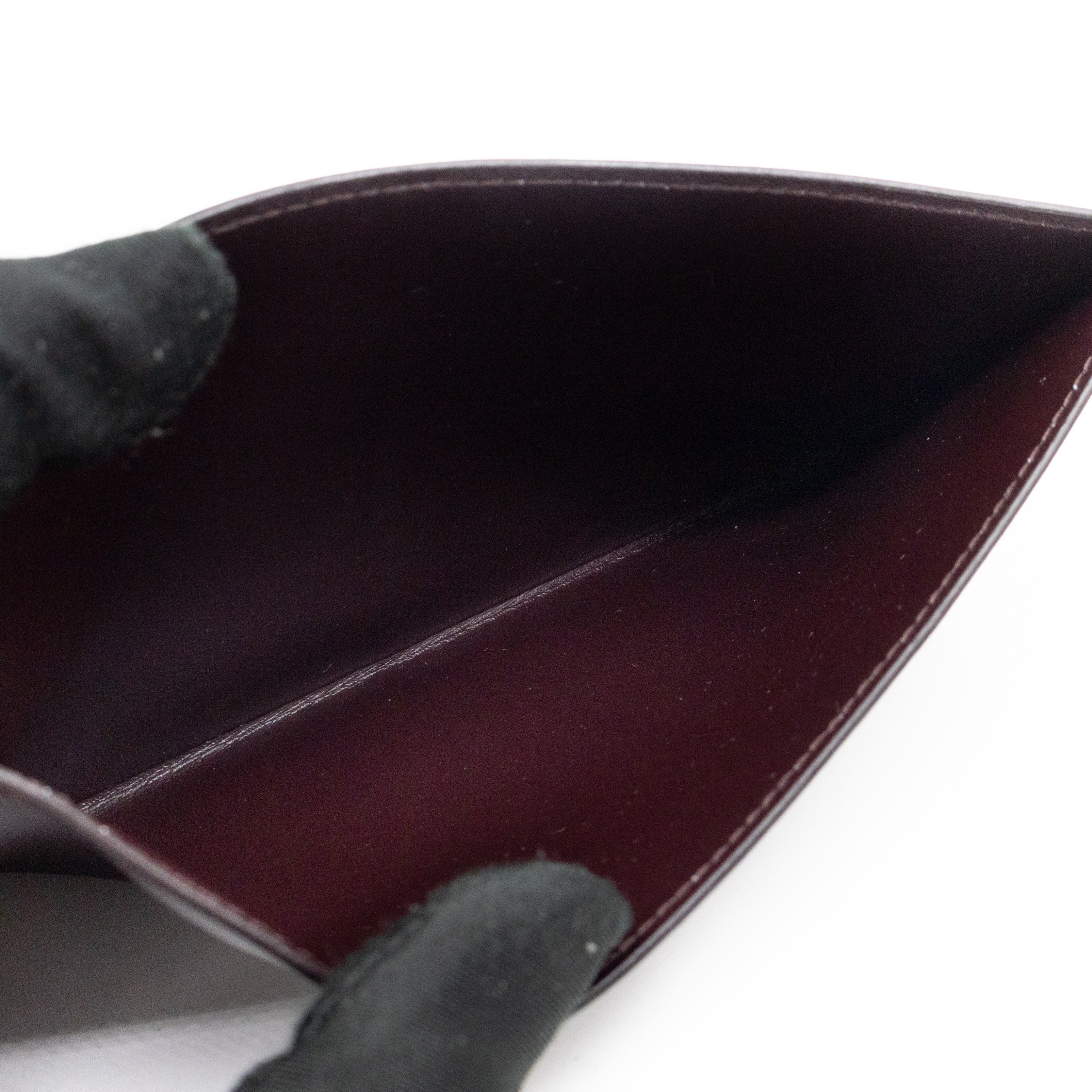 Pochette Felicie Vernis Amarante