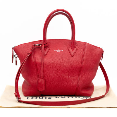 Soft Lockit PM Taurillon Leather Rubis