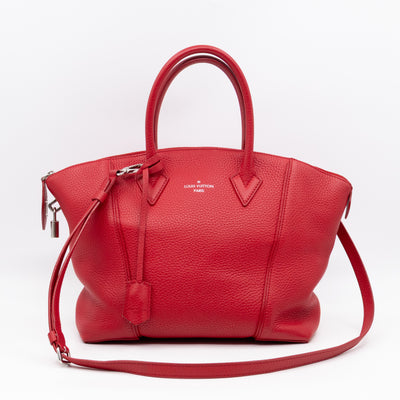 Soft Lockit PM Taurillon Leather Rubis