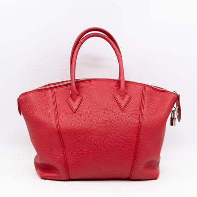 Soft Lockit PM Taurillon Leather Rubis