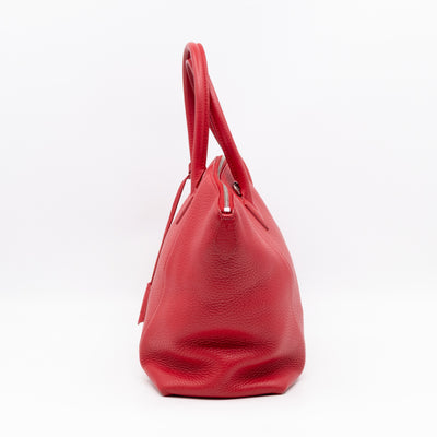 Soft Lockit PM Taurillon Leather Rubis