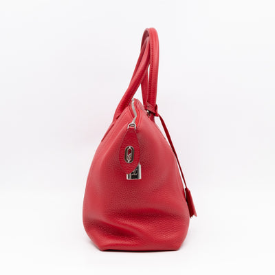 Soft Lockit PM Taurillon Leather Rubis