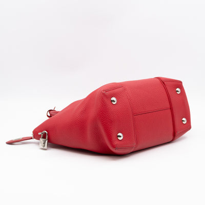 Soft Lockit PM Taurillon Leather Rubis