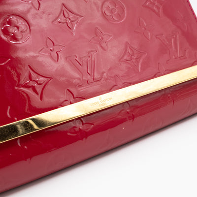 Ana Clutch Vernis Indian Rose