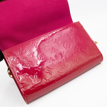 Ana Clutch Vernis Indian Rose