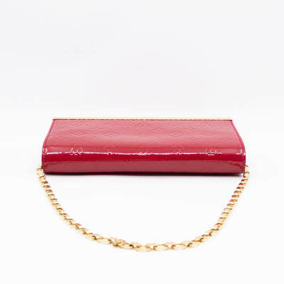 Ana Clutch Vernis Indian Rose