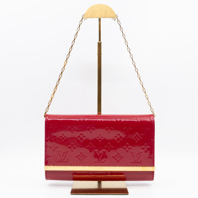 Ana Clutch Vernis Indian Rose