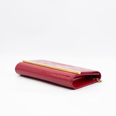 Ana Clutch Vernis Indian Rose